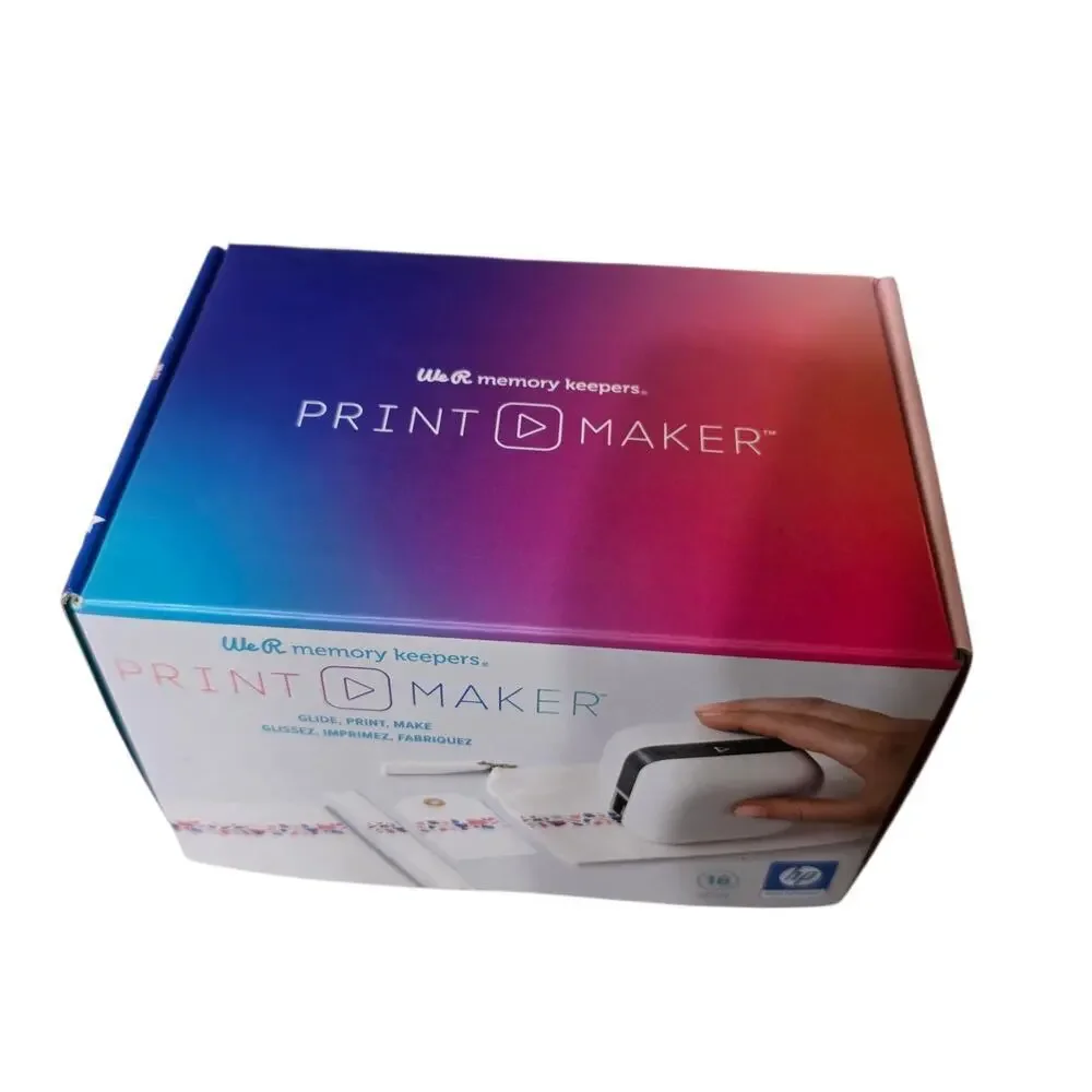 Brand New Hp We R Memory Keepers Print Maker Model P60000081